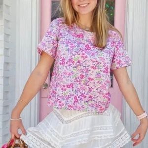 LoveShackFancy mini calix tee